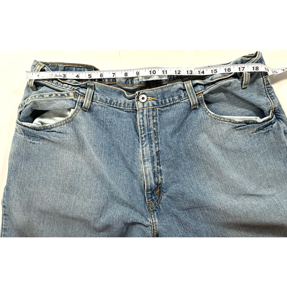 Vintage Levis SilverTab Jeans Mens 40x30 Blue Baggy Fit Denim 90s Y2K - Picture 5 of 8